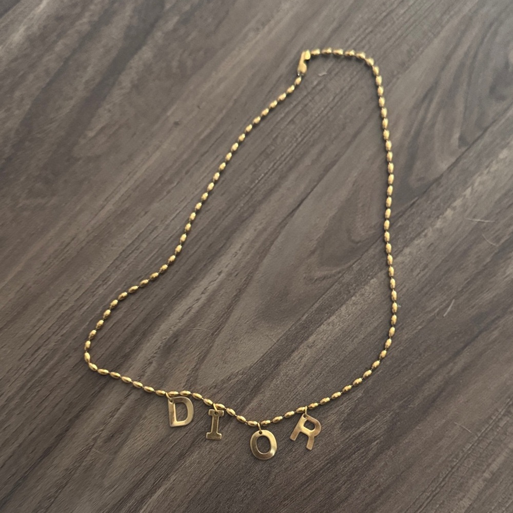 Gold Letter Necklace